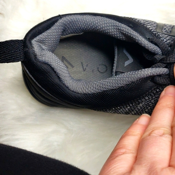 Vionic Black Gray Knit Agile Adley 335 Sneakers Size 6m - Picture 7 of 8